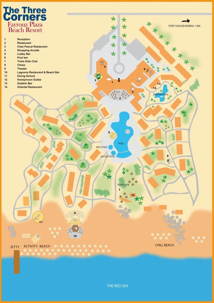 THREE CORNERS FAYROUZ PLAZA BEACH RESORT